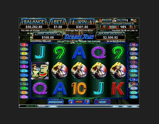 Dream Run Internet Casino Slot